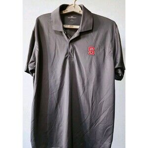 NC State Wolfpack Embroidered Large Polo Shirt Excellent New B7 NCAA Golf Nice